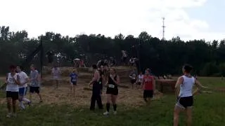 Warrior Dash - TN - Hay Bale Obstacle