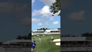 Eventual Winner Justin Thomas 2018 Honda Classic R3 Hole 9