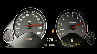 Acceleration Battle BMW M3 VS Audi RS3