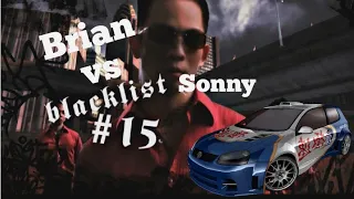 NFS MW | Brian O' Conner vs Sonny Blacklist 15. Journey To Unlocking His Cars.  #gaming