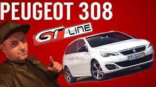 Пежо 308 гт лайн / Peugeot 308 GT Line. "Заряженное" бу авто из Европы.