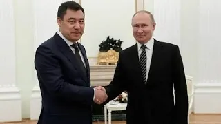 Встреча Садыра Жапарова и Владимира Путина в Сочи 24.05.2021