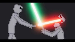 Humans Fight With Lightsabers In People Playground (7)