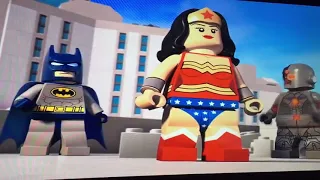 Lego DC Comics: Batman Be-Leaguered Batman Cyborg and Wonder woman Norsk Tale Norwegian