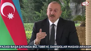 Президент Ильхам Алиев дал интервью российскому «Первому каналу»