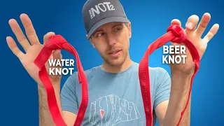 Water knot vs Beer knot: Which one is stronger?