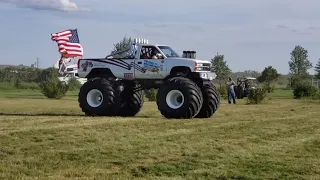 USA 1 Monster Truck Car Crushing Event 08/24/19 Fargo, ND