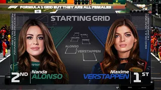 The F1 2023 GRID But The Drivers Are Females