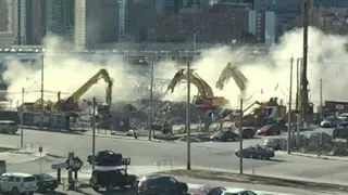 Final stages of the Guvernment / Koolhaus demolition.