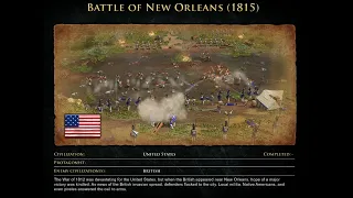 Battle of New Orleans (1815) | Historic Battles | Age of Empires 3 Definitive Edition