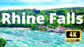 Rhine falls Switzerland 4k | The largest waterfall in Europe | Swiss View