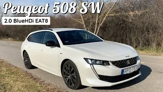 Peugeot 508 SW 2.0 BlueHDi teszt | Vagány családapáknak