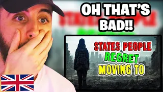 British Guy Reacts Top 10 States People Regret Moving To