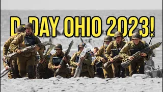 Reenactor POV | America's LARGEST WW2 Reenactment!! | D-Day Ohio 2023 Saturday Battle