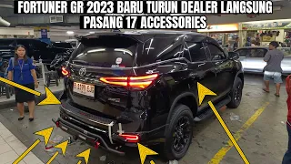 TOYOTA FORTUNER GR SPORT 2023 PASANG 17 ACCESSORIES TERVIRAL