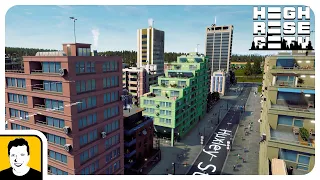 První paneláky a upgrady průmyslu - Highrise City #02