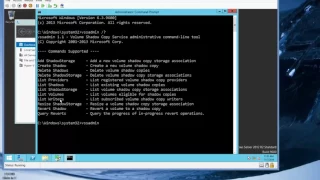 70 412 Lab 8 Exercise 8 4 Managing VSS Settings