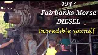 Fairbanks Morse DIESEL Generator Plant 1947