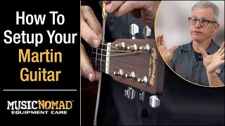MARTIN GUITAR - Как настроить гитару, шаг за шагом