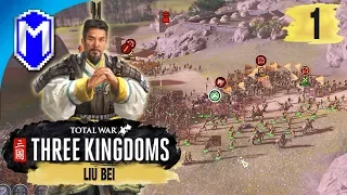 Claiming New Territory - Liu Bei - Legendary Romance Campaign - Total War: THREE KINGDOMS Ep 1