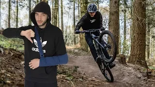 How i separated my shoulder on my mountain bike...