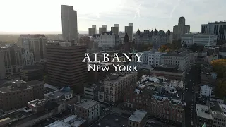 Albany, New York - [4K] Drone Tour