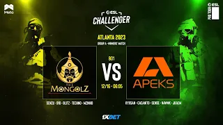 Mongolz vs Apeks - ESL Atlanta - Group A - MN cast
