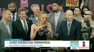 Juez federal desechó demanda de actriz porno a Donald Trump | Noticias con Francisco Zea