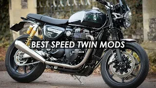 Best Triumph Speed Twin Mods & Accessories With Hawkeye Moto