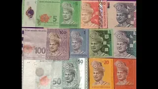 Инвестиции в банкноты Малайзии боны коллекция банкнот 60 ринггит рингит 2017 2018 600 1 2 5 10 50