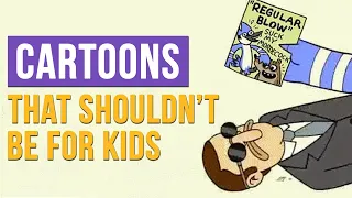 Top 10 INAPPROPRIATE Cartoons Children Should Have NEVER Watched