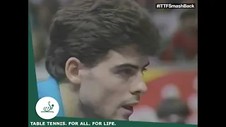 HIGH DRAMA! Jean-Philippe Gatien vs Jean-Michel Saive | 1993 World Table Tennis Championships Final