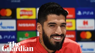 Barcelona's Luis Suárez promises not to celebrate if he scores against Liverpool at Anfield