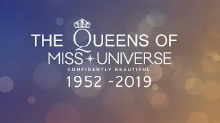 MISS UNIVERSE QUEENS 1952 - 2019