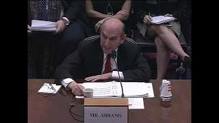 Elliott Abrams, U.S. Special Rep. for Venezuela, Testifies on the Hill