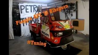 Piaggio APE 50 Bikeporn with Tuningexhaust