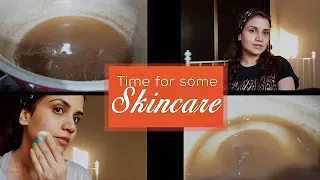 Agar agar peel off mask | DIY peel off face mask for glowing bright skin