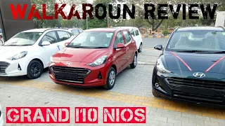 Hyundai Grand I10 Nios Magna Petrol 2021 Short Walkaround Review.