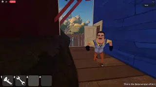 Roblox: Best Hello Neighbor Game (ACT 2 Beta) Part 2