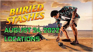 GTA Online Buried Stash Locations August 24, 2022 | Metal Detector Daily Collectibles Guide