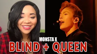 Reaction to Monsta X 'Queen' and 'Blind' Live Performances - AMAZING AS USUAL!!!