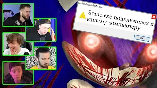 Реакция Летсплейщиков на Подключение к Компьютеру Соник ехе в Sonic Eyx Sonic Exe