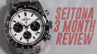 3 Month Ownership of Seiko Seitona SSC813 Review