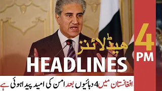 ARY News | Headlines | 4 PM | 21st September 2021