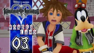 Kingdom Hearts 1.5 HD ReMIX (English) Walkthrough - KH Final Mix Proud Mode Part 3: WonderLand | Alice & TrickMaster Boss Battle - PS3 Gameplay KHFM HD