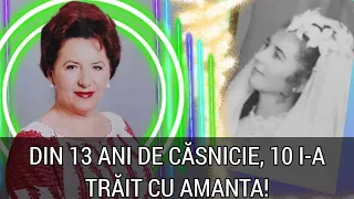 Ce a îndurat Maria Loga în prima căsnicie: din 13 ani, 10 i-a trăit cu amanta! Au fost și violențe!