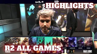 RGE vs MAD - All Games Highlights | Round 2 LEC 2021 Summer Playoffs | Rogue vs Mad Lions