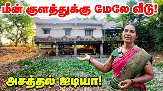 மேலே வீடு, கீழே மீன், இடையில் கோழி | இப்படி ஒரு ஒருங்கிணைந்த பண்ணையா?!  | integrated Farm