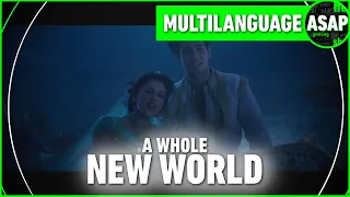 Aladdin (2019) “A Whole New World” | Multilanguage (Requested)