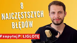 8 najczęstszych błędów popełnianych w niemieckim #zapytajpoliglote de odc. 70